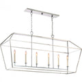 QUOIZEL, AVIARY ISLAND CHANDELIER, LINEAR LIGHT