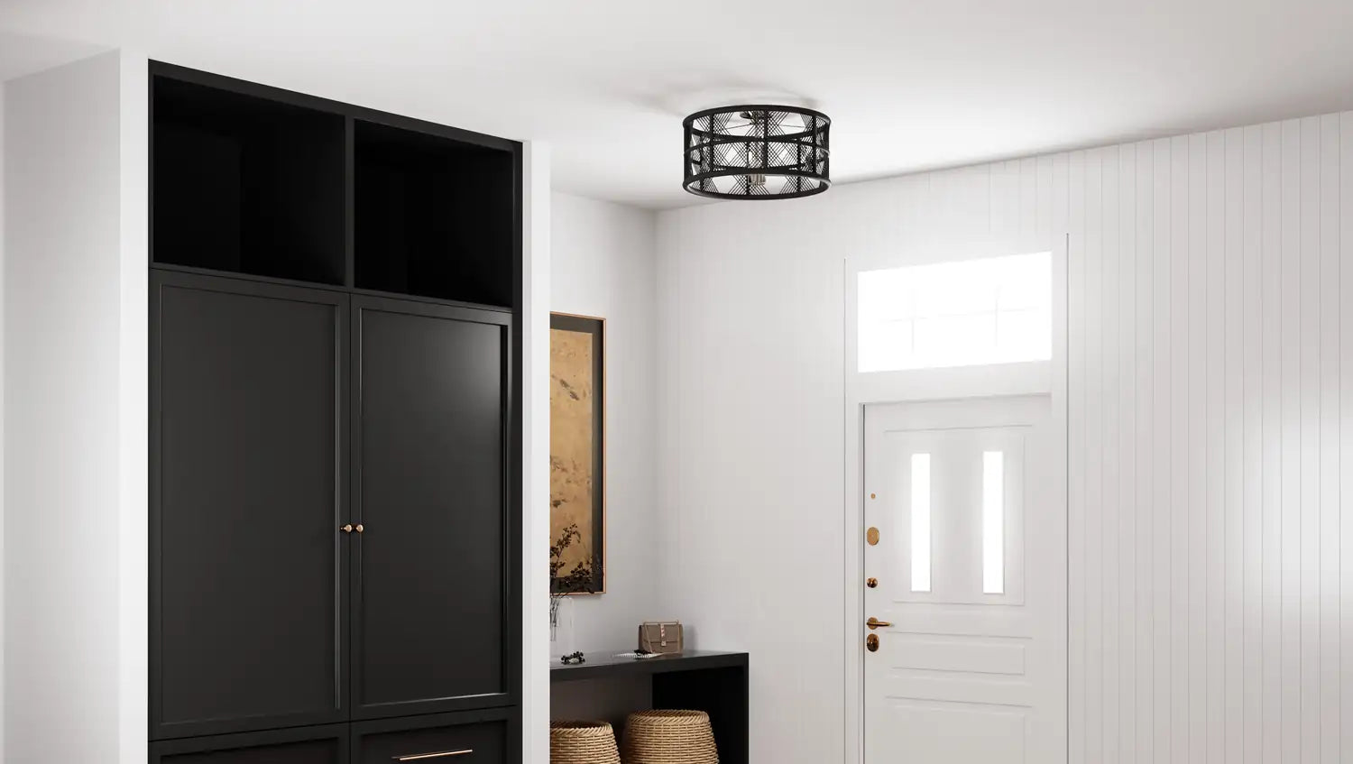 QUOIZEL, AXFORD SEMI-FLUSH MOUNT, SEMI FLUSH MOUNT LIGHT