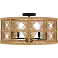 QUOIZEL, AXFORD SEMI-FLUSH MOUNT, SEMI FLUSH MOUNT LIGHT
