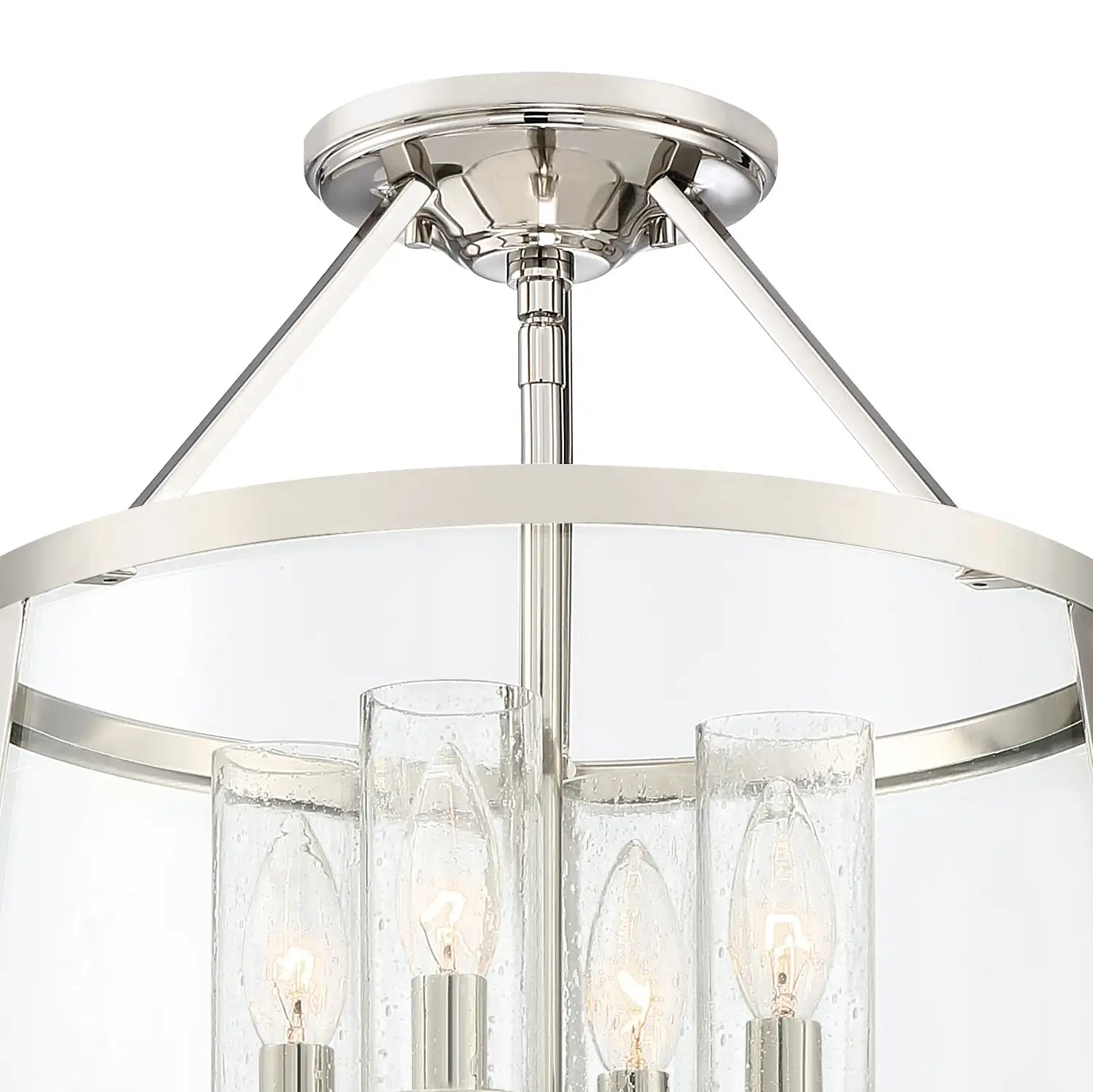 QUOIZEL, BARLOW SEMI-FLUSH MOUNT, SEMI FLUSH MOUNT LIGHT