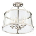 QUOIZEL, BARLOW SEMI-FLUSH MOUNT, SEMI FLUSH MOUNT LIGHT