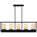 QUOIZEL, BENTLEY ISLAND CHANDELIER, LINEAR LIGHT