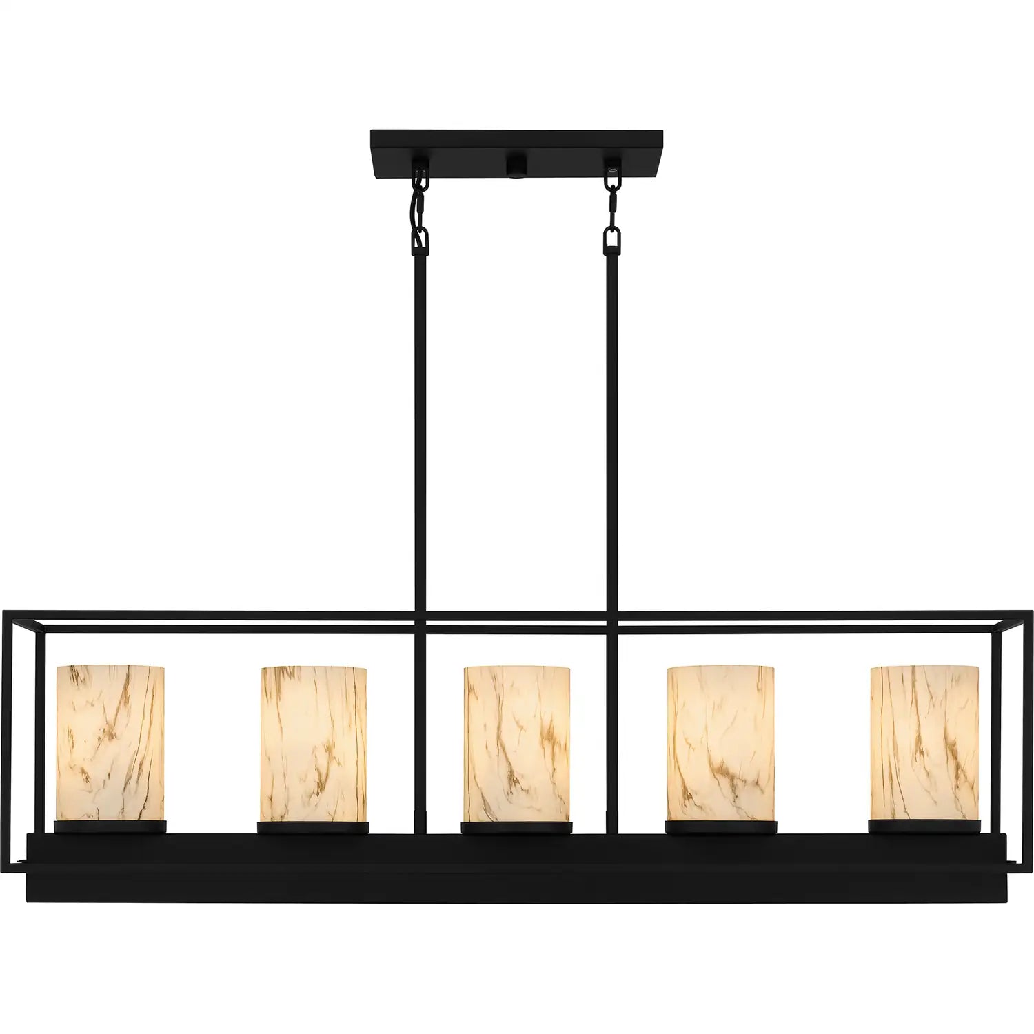 QUOIZEL, BENTLEY ISLAND CHANDELIER, LINEAR LIGHT