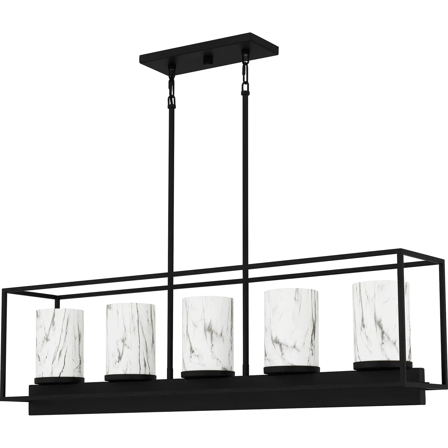 QUOIZEL, BENTLEY ISLAND CHANDELIER, LINEAR LIGHT