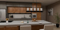 QUOIZEL, BENTLEY ISLAND CHANDELIER, LINEAR LIGHT