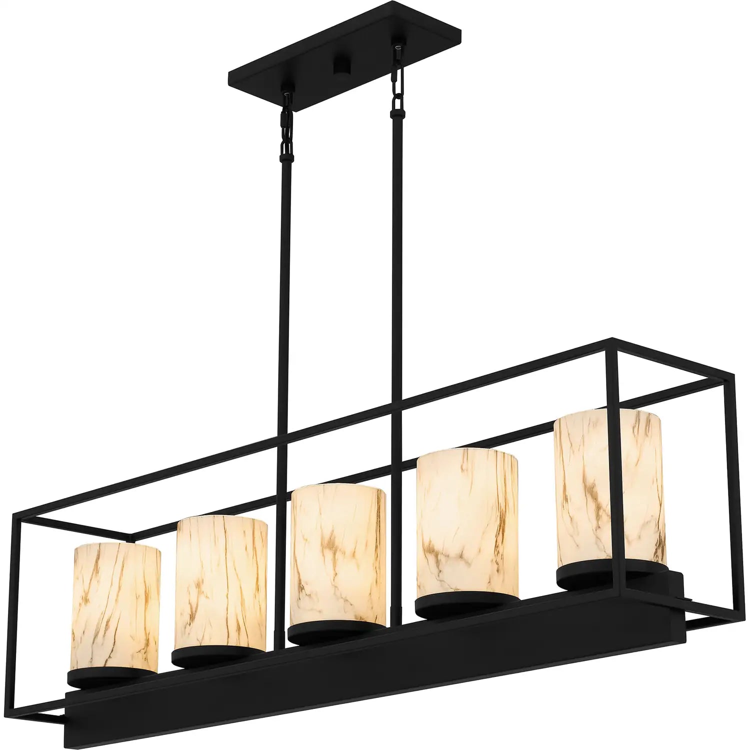 QUOIZEL, BENTLEY ISLAND CHANDELIER, LINEAR LIGHT