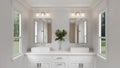 QUOIZEL, BRINDLEY BATH LIGHT, BATH VANITY LIGHT