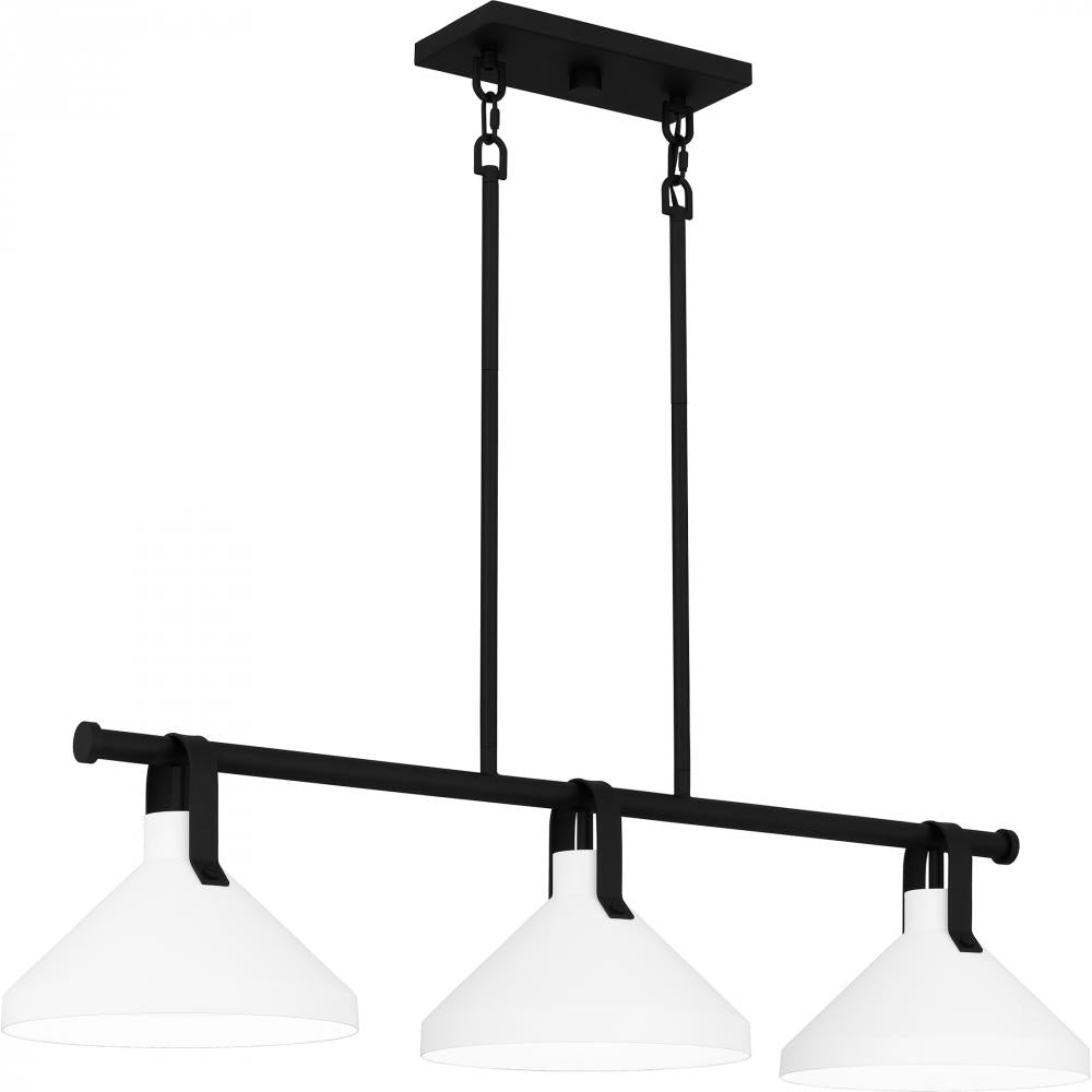 QUOIZEL, BRINK ISLAND CHANDELIER, LINEAR LIGHT