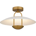QUOIZEL, BINGHAM SEMI-FLUSH MOUNT, SEMI FLUSH MOUNT LIGHT