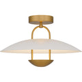 QUOIZEL, BINGHAM SEMI-FLUSH MOUNT, SEMI FLUSH MOUNT LIGHT