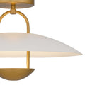 QUOIZEL, BINGHAM SEMI-FLUSH MOUNT, SEMI FLUSH MOUNT LIGHT