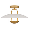 QUOIZEL, BINGHAM SEMI-FLUSH MOUNT, SEMI FLUSH MOUNT LIGHT