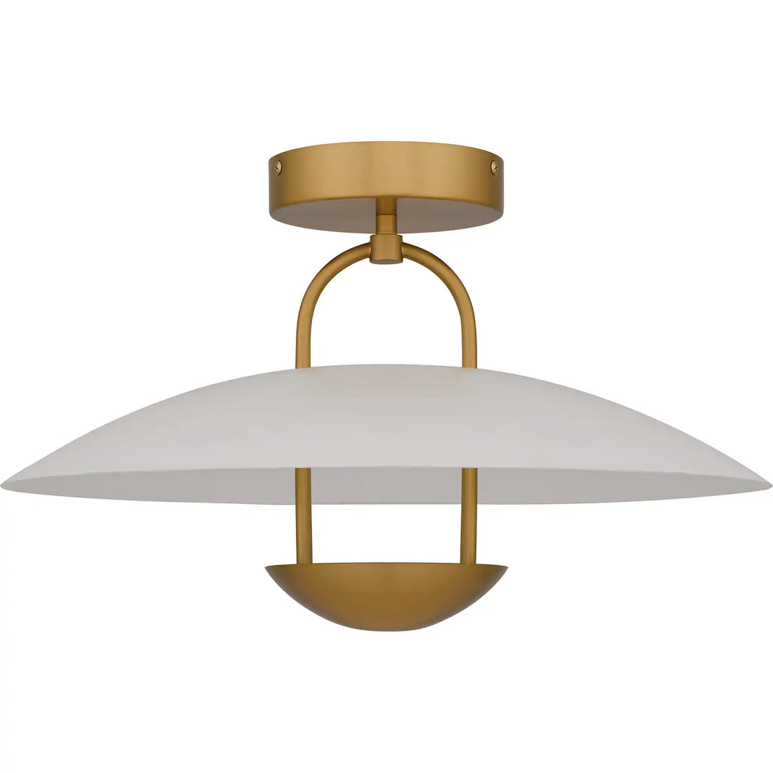 QUOIZEL, BINGHAM SEMI-FLUSH MOUNT, SEMI FLUSH MOUNT LIGHT