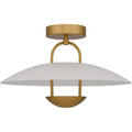 QUOIZEL, BINGHAM SEMI-FLUSH MOUNT, SEMI FLUSH MOUNT LIGHT