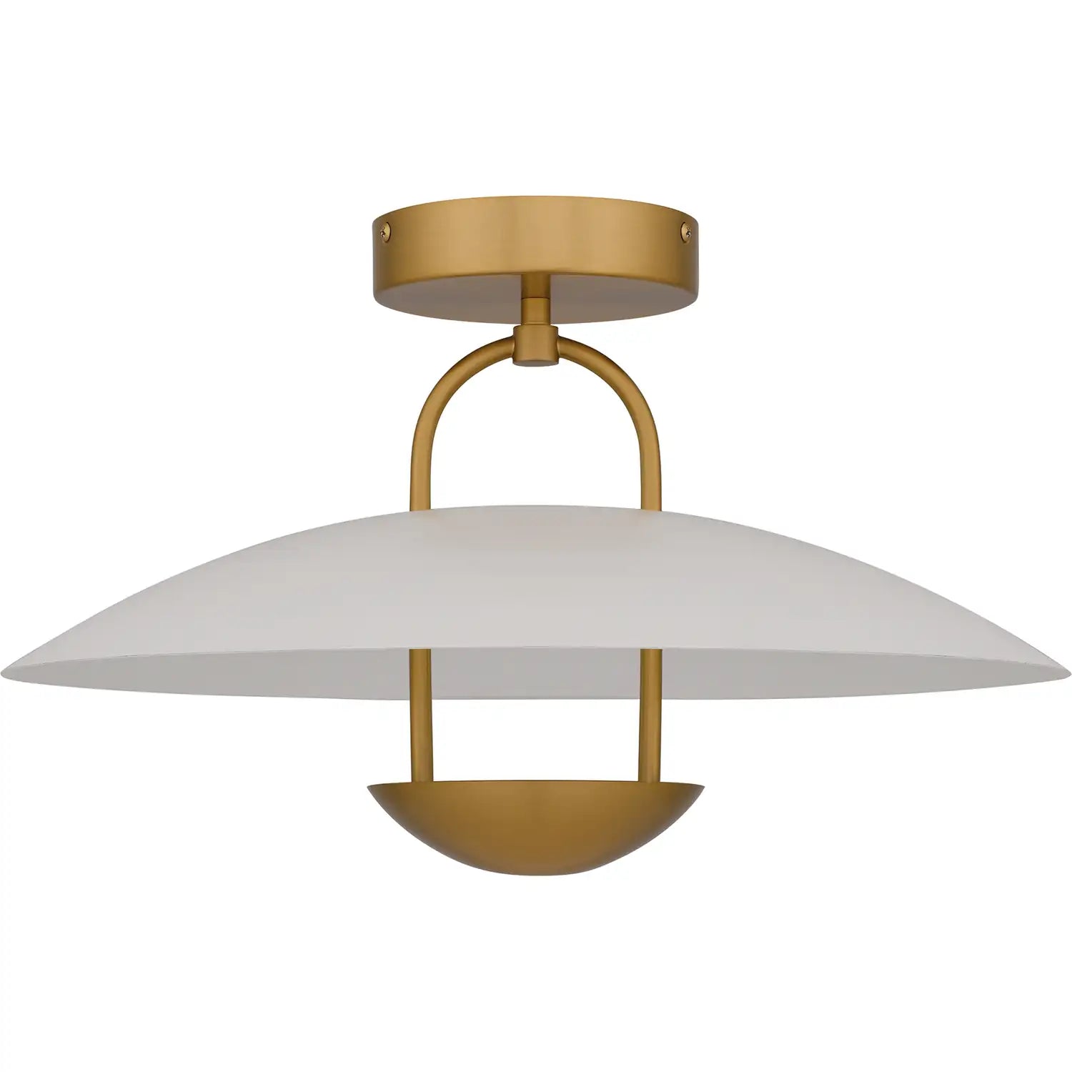 QUOIZEL, BINGHAM SEMI-FLUSH MOUNT, SEMI FLUSH MOUNT LIGHT