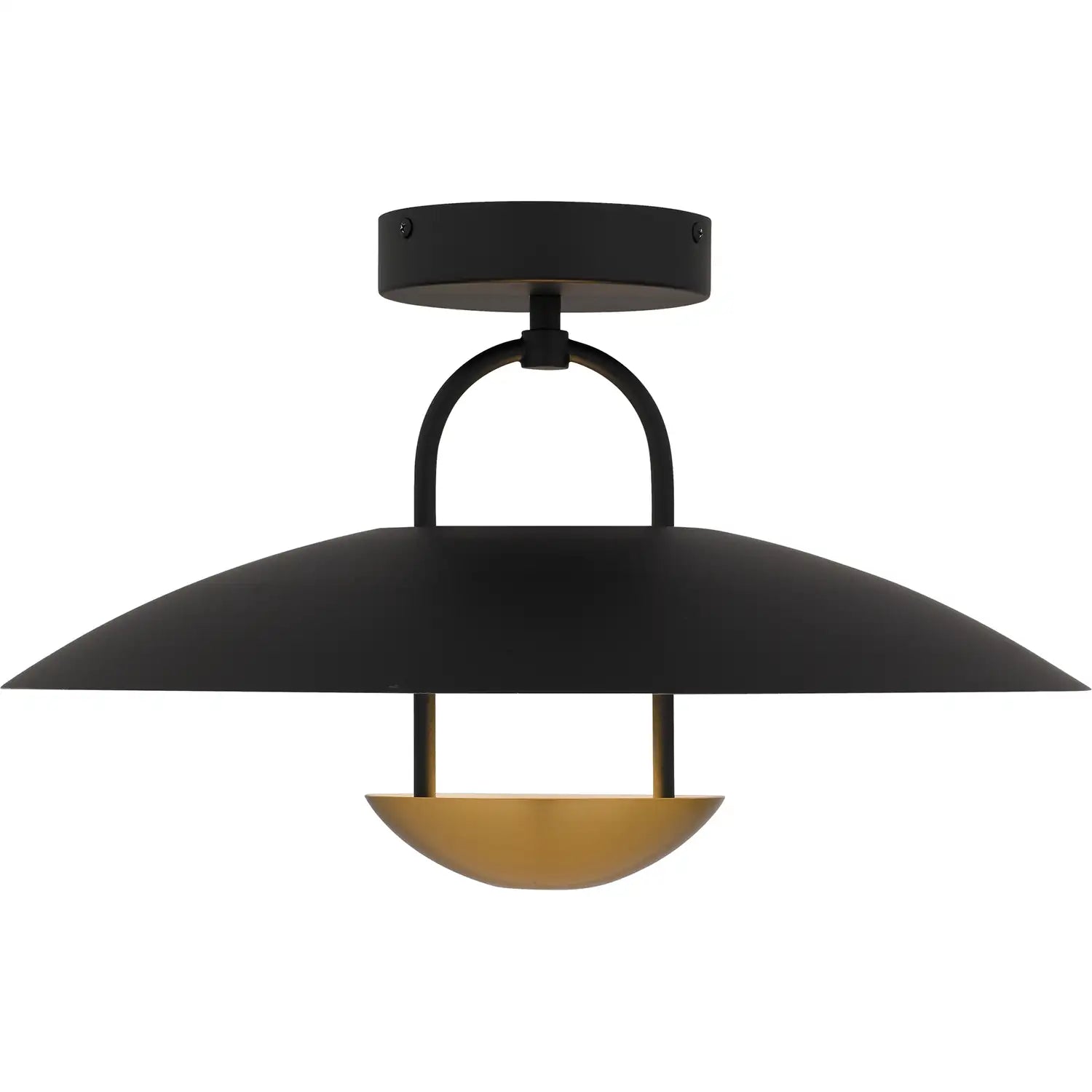 QUOIZEL, BINGHAM SEMI-FLUSH MOUNT, SEMI FLUSH MOUNT LIGHT