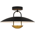 QUOIZEL, BINGHAM SEMI-FLUSH MOUNT, SEMI FLUSH MOUNT LIGHT
