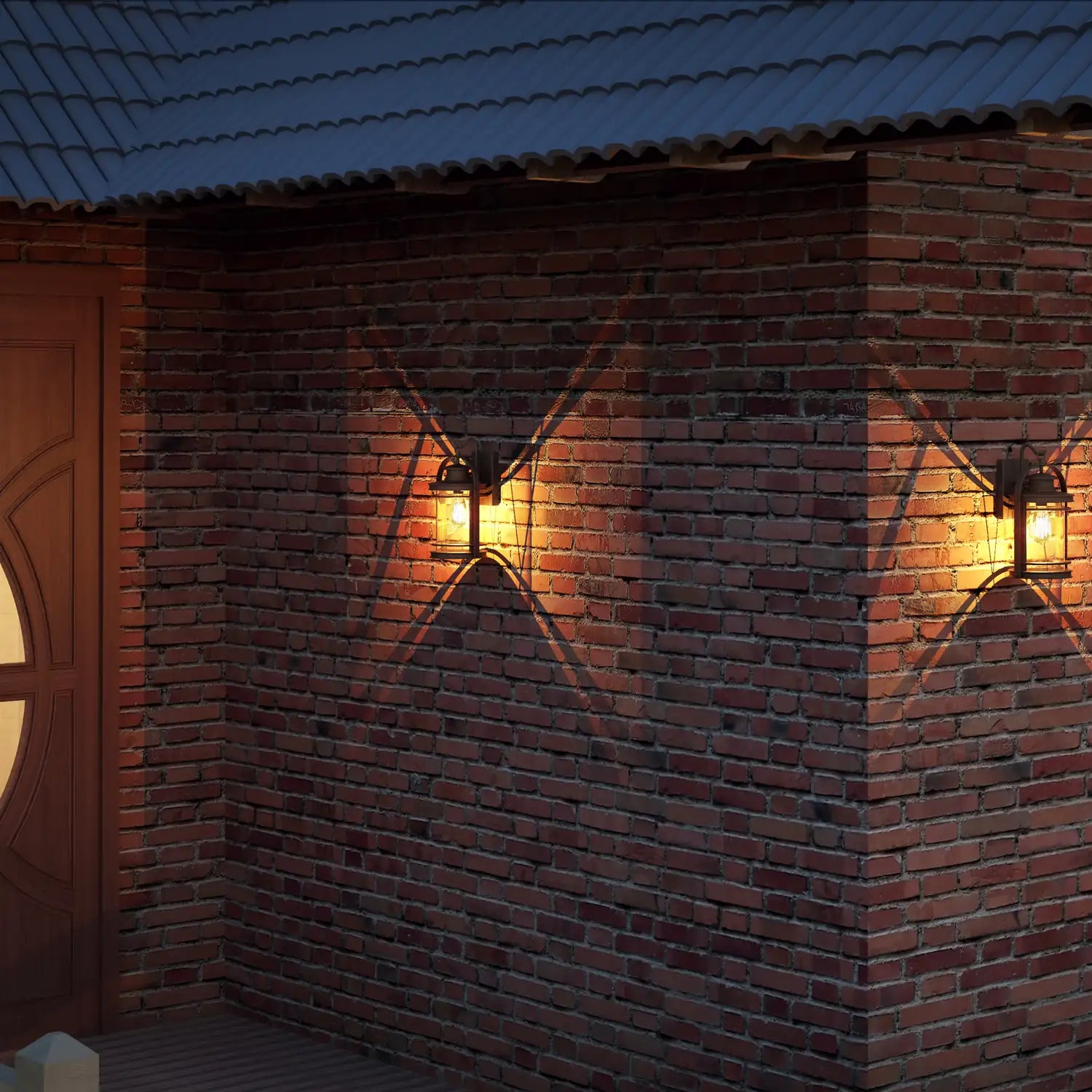QUOIZEL, BOOKER OUTDOOR LANTERN, OUTDOOR CEILING LIGHTS