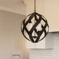 QUOIZEL, BLACKSMITH PENDANT, PENDANT LIGHT