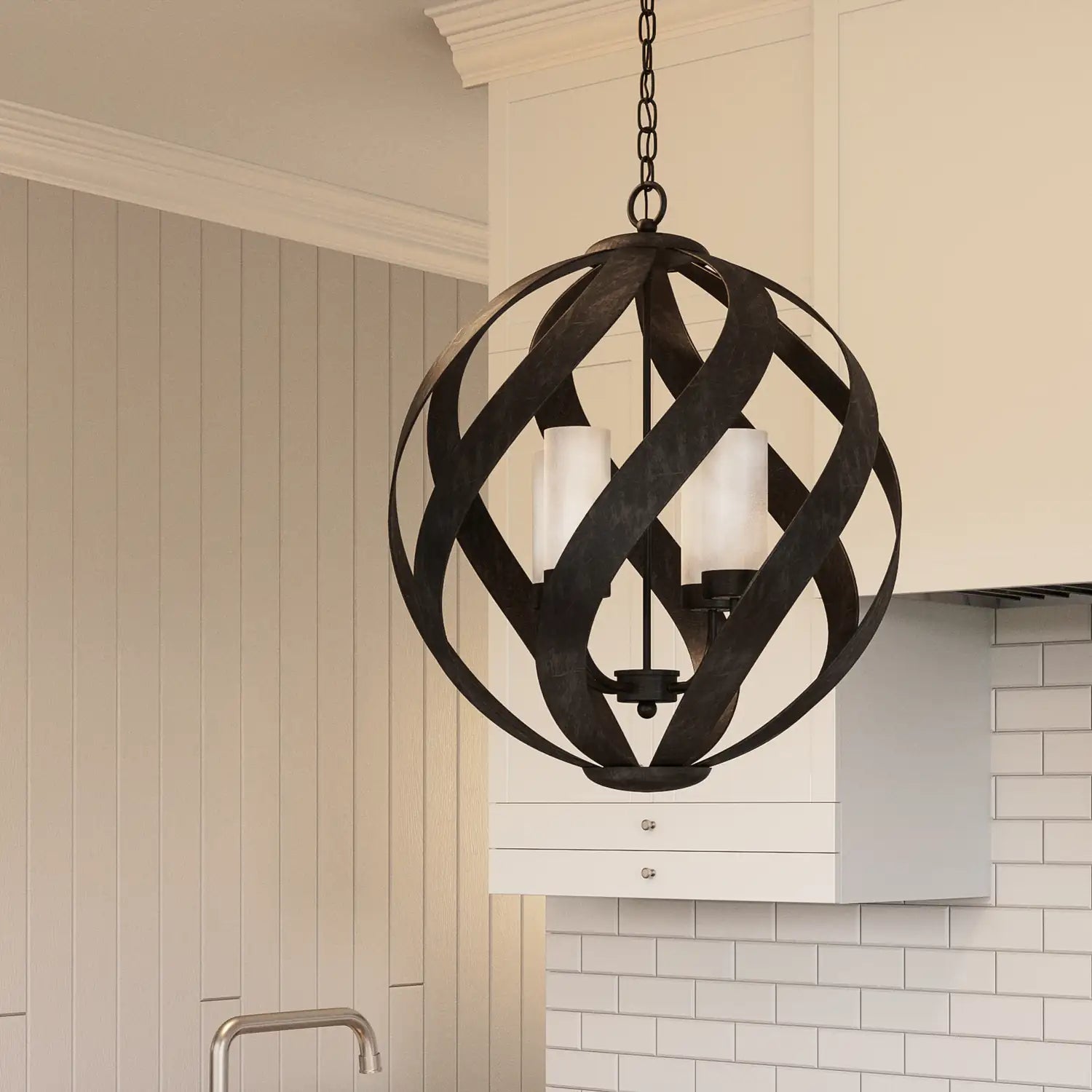 QUOIZEL, BLACKSMITH PENDANT, PENDANT LIGHT