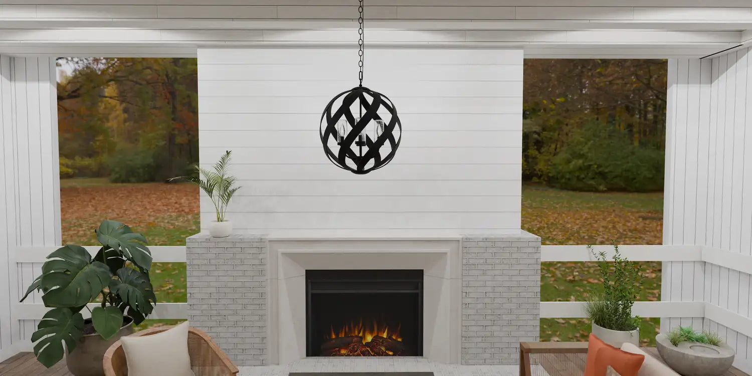 QUOIZEL, BLACKSMITH PENDANT, PENDANT LIGHT