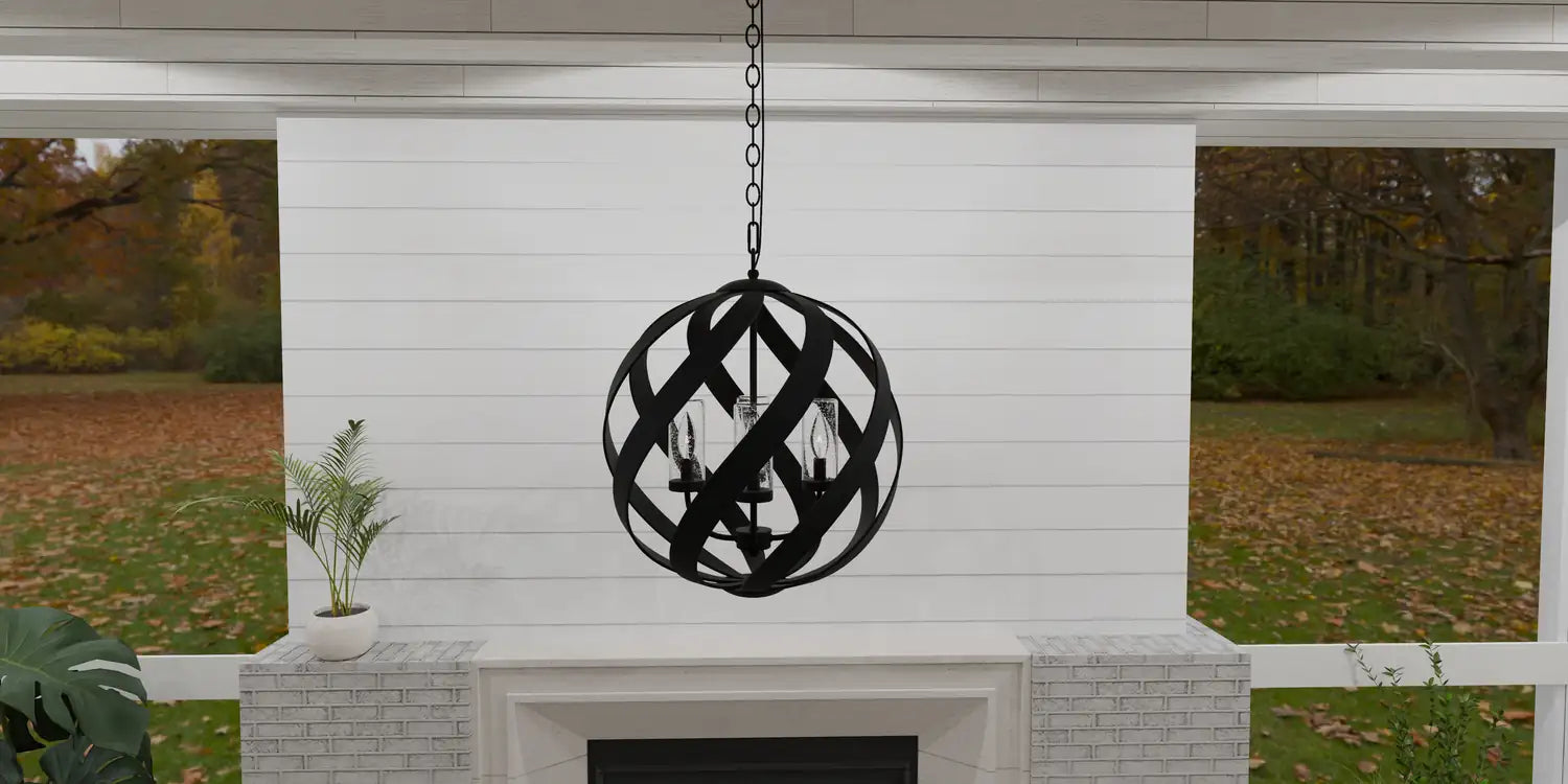 QUOIZEL, BLACKSMITH PENDANT, PENDANT LIGHT
