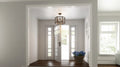QUOIZEL, BARON SEMI-FLUSH MOUNT, SEMI FLUSH MOUNT LIGHT