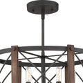 QUOIZEL, BARON SEMI-FLUSH MOUNT, SEMI FLUSH MOUNT LIGHT