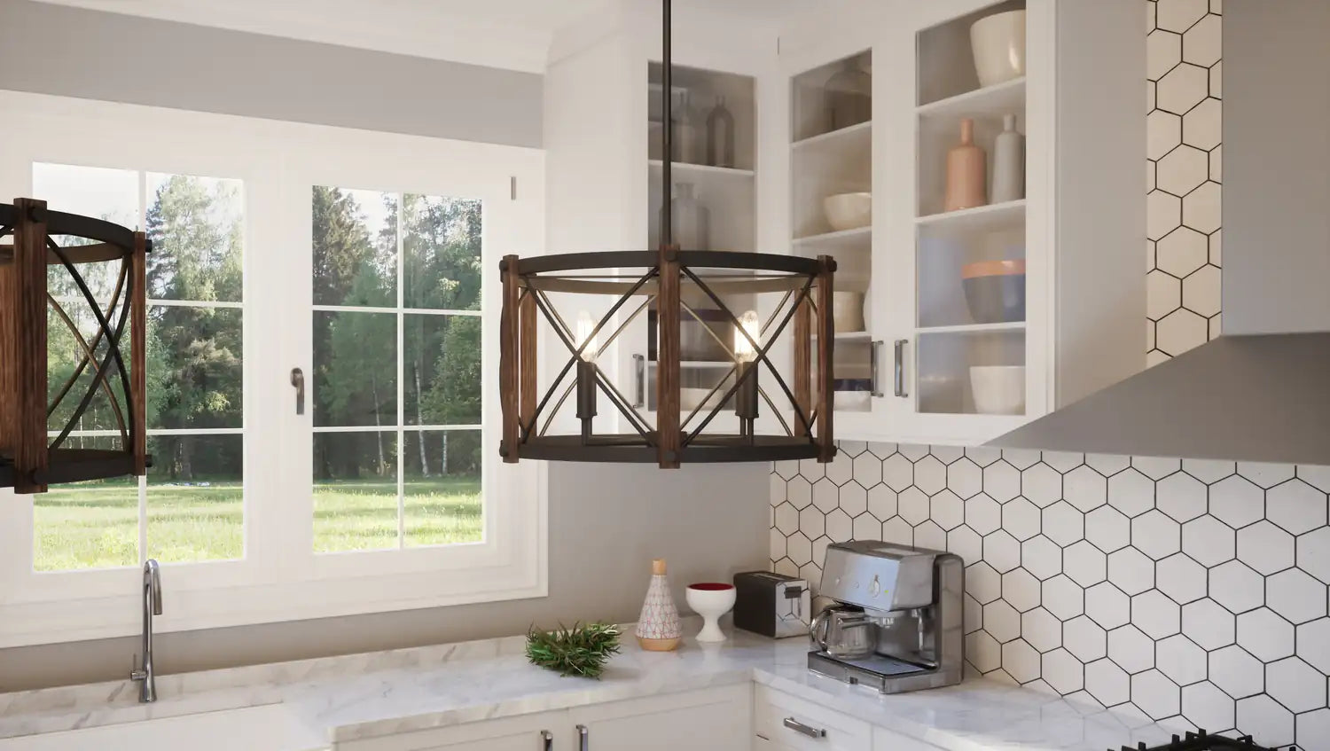 QUOIZEL, BARON PENDANT, PENDANT LIGHT
