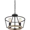 QUOIZEL, BROCKTON SEMI-FLUSH MOUNT, SEMI FLUSH MOUNT LIGHT