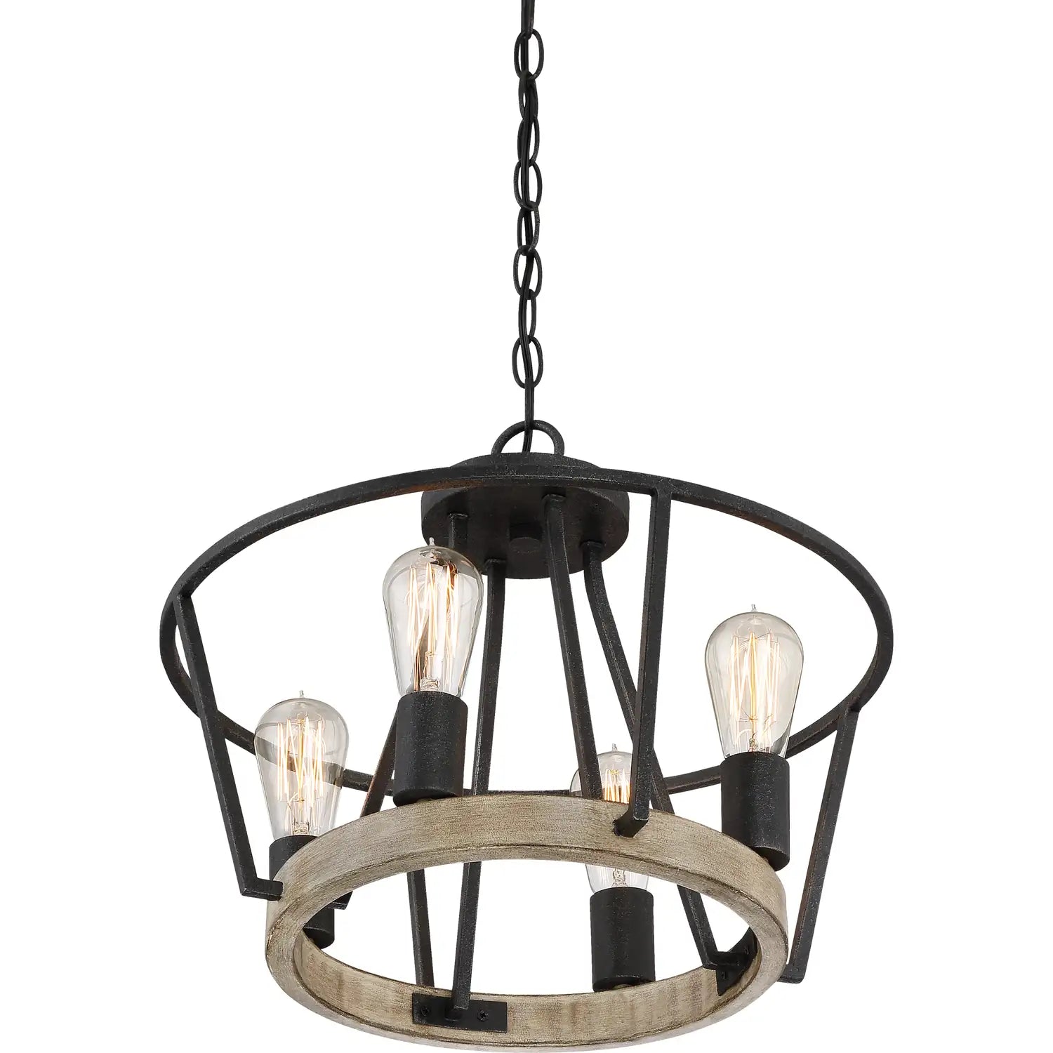 QUOIZEL, BROCKTON SEMI-FLUSH MOUNT, SEMI FLUSH MOUNT LIGHT