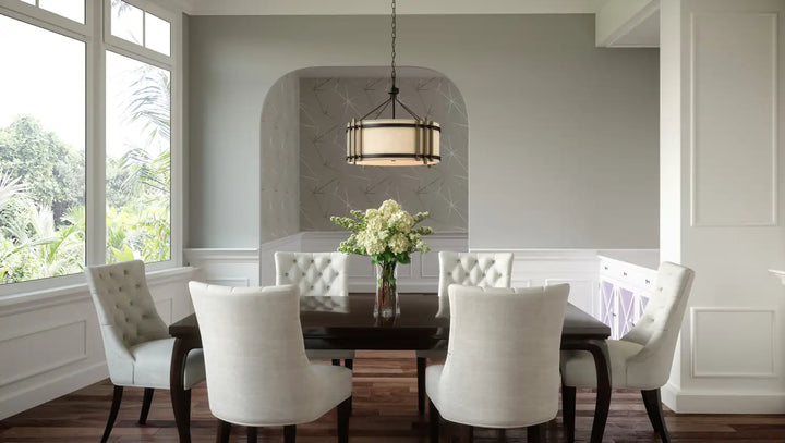 QUOIZEL, BROCKTON ISLAND CHANDELIER, LINEAR LIGHT