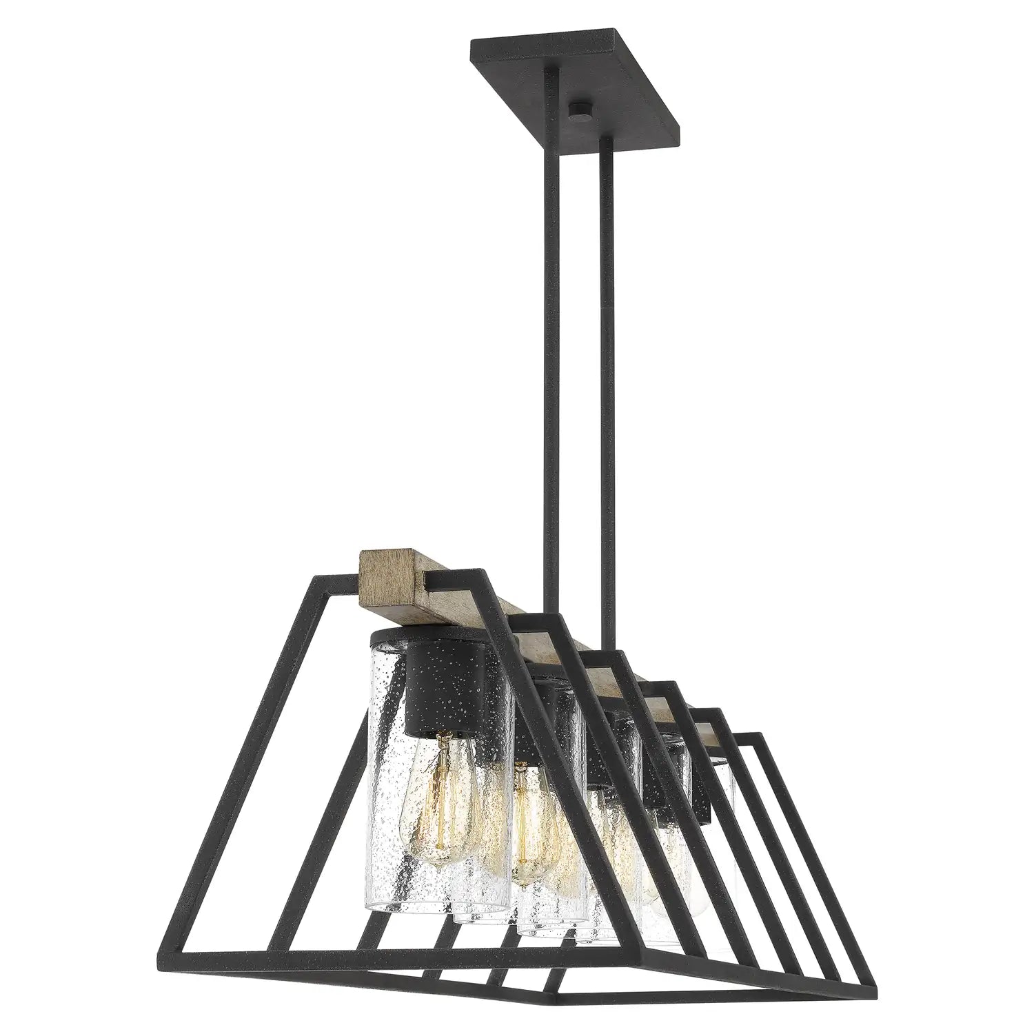 QUOIZEL, BROCKTON ISLAND CHANDELIER, LINEAR LIGHT