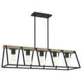 QUOIZEL, BROCKTON ISLAND CHANDELIER, LINEAR LIGHT