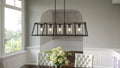 QUOIZEL, BROCKTON ISLAND CHANDELIER, LINEAR LIGHT