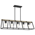 QUOIZEL, BROCKTON ISLAND CHANDELIER, LINEAR LIGHT