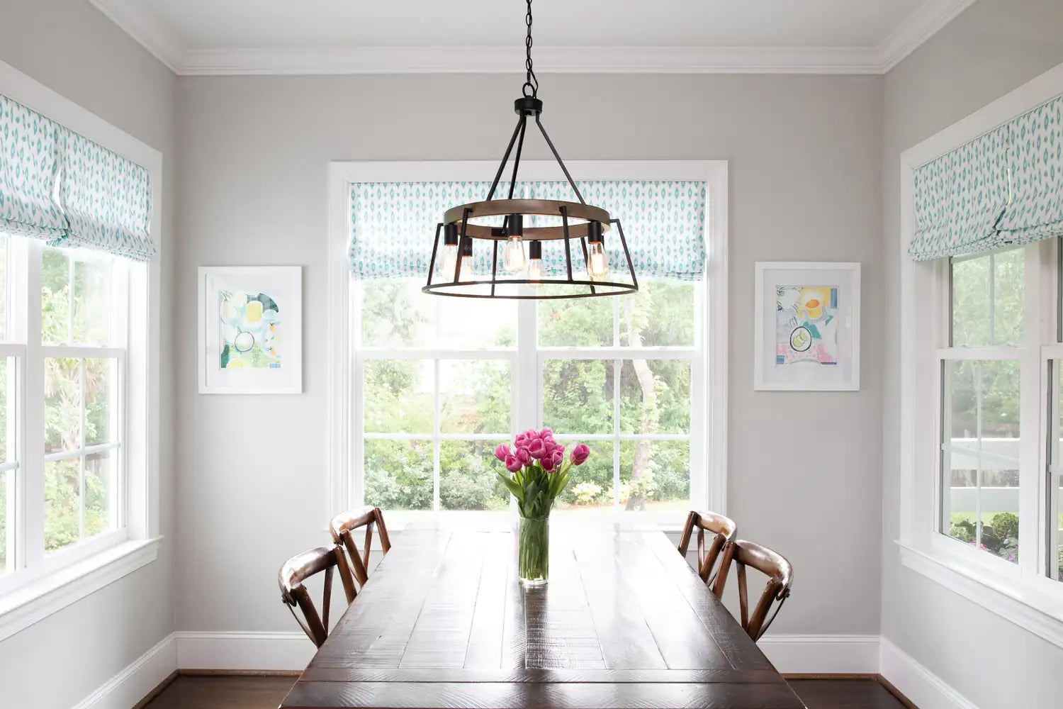QUOIZEL, BROCKTON CHANDELIER, CHANDELIER LIGHT