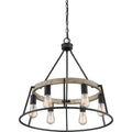 QUOIZEL, BROCKTON CHANDELIER, CHANDELIER LIGHT