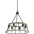 QUOIZEL, BROCKTON CHANDELIER, CHANDELIER LIGHT