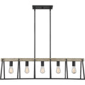QUOIZEL, BROCKTON ISLAND CHANDELIER, LINEAR LIGHT