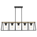 QUOIZEL, BROCKTON ISLAND CHANDELIER | BRT5542GK, CHANDELIER LIGHT