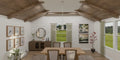 QUOIZEL, BROSH ISLAND CHANDELIER, LINEAR LIGHT