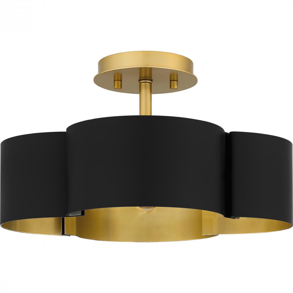 QUOIZEL, BALSAM SEMI-FLUSH MOUNT, SEMI FLUSH MOUNT LIGHT