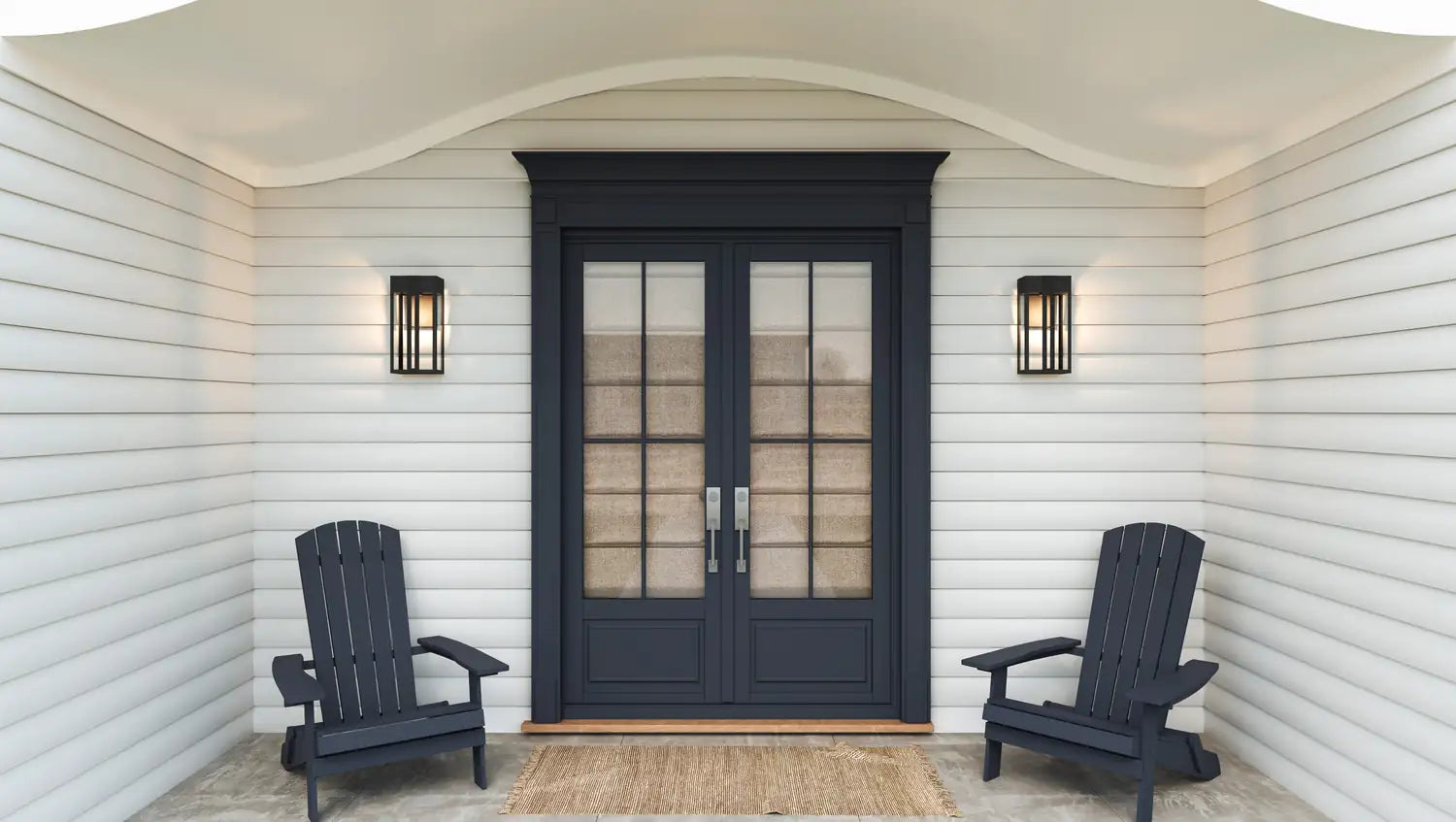 QUOIZEL, BOSWELL OUTDOOR LANTERN, OUTDOOR WALL LIGHTS