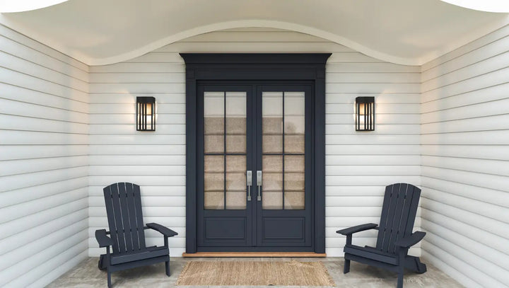 QUOIZEL, BOSWELL OUTDOOR LANTERN, OUTDOOR WALL LIGHTS