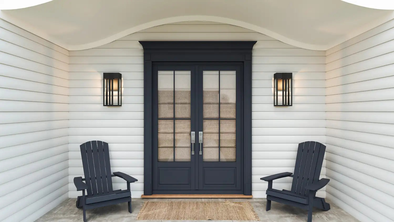 QUOIZEL, BOSWELL OUTDOOR LANTERN, OUTDOOR WALL LIGHTS