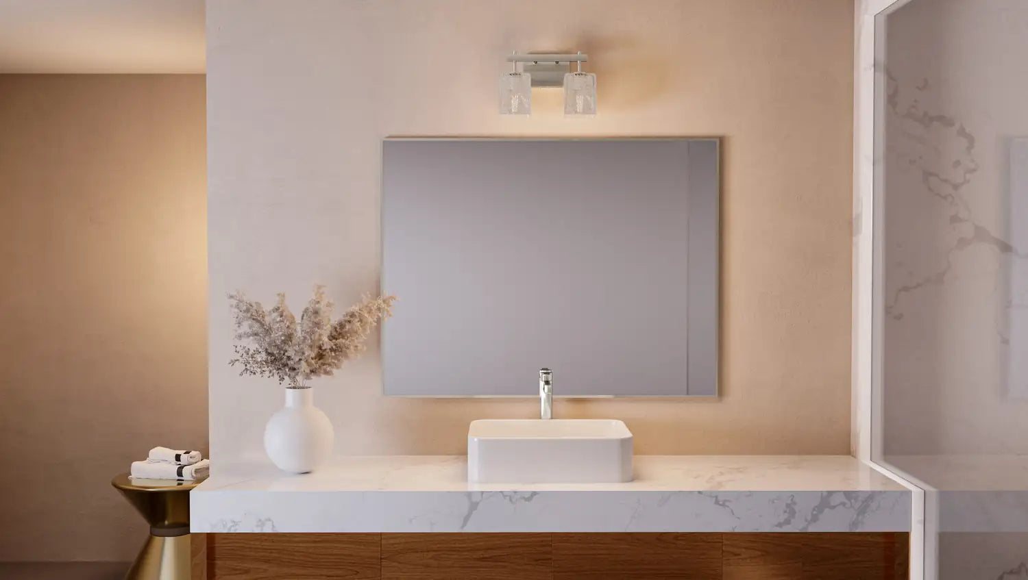 QUOIZEL, BRENTHOUSE BATH LIGHT, BATH VANITY LIGHT