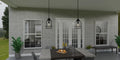 QUOIZEL, BOWLES OUTDOOR LANTERN, OUTDOOR CEILING LIGHTS