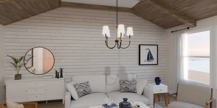 QUOIZEL, BAYSIDE CHANDELIER, CHANDELIER LIGHT