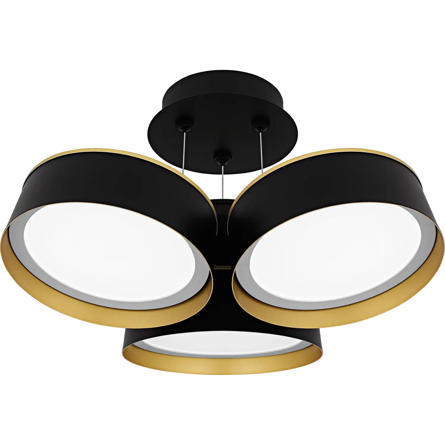 QUOIZEL, BYRNES SEMI-FLUSH MOUNT, SEMI FLUSH MOUNT LIGHT